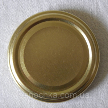 Кришка закаточна твіст-офф розмір 66 мм золото