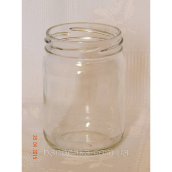 Банка скляна 250 мл з горловиною твіст 66 мм (24 штуки в упаковці)