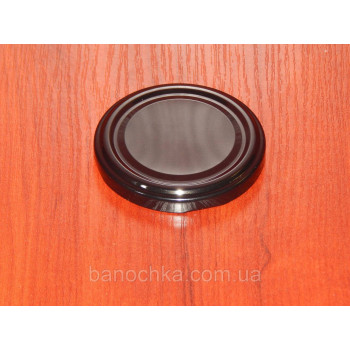 Кришка закаточна твіст-офф розмір 66 мм чорна