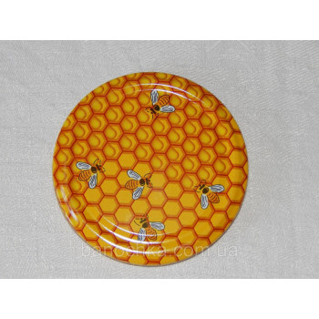 Кришка закаточна твіст-офф 82 мм медова