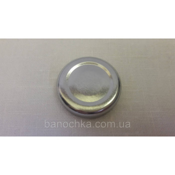Кришка закаточна твіст-офф розмір 38 мм срібло