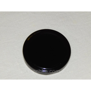 Кришка закаточна твіст-офф розмір 58 мм чорна