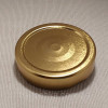 Кришка закаточна твіст-офф розмір 66 мм Deep (висока) золото кнопка